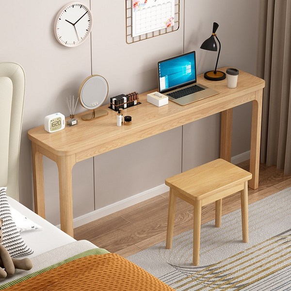 창가 좁고긴 테이블 폭좁은 거실 좁은 책상 침대 슬림 틈새 보조 간이 보조테이블 책, 06 발판 없는 2003075