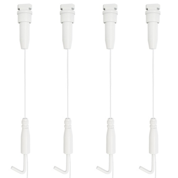 천장 원터치 튼튼 소형, 화이트색상, 4개