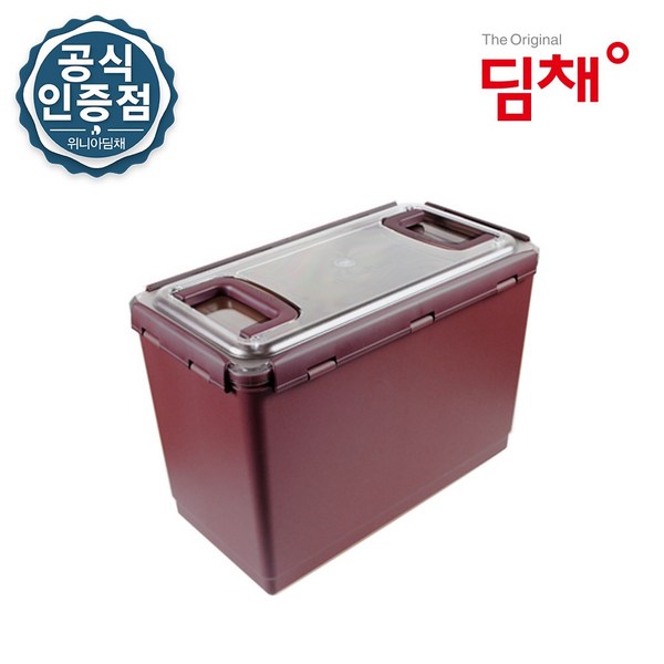 위니아 딤채 딤채김치통 정품 김치통 김치용기 18.0L 투명EZ생생용기, 18L, 1개입