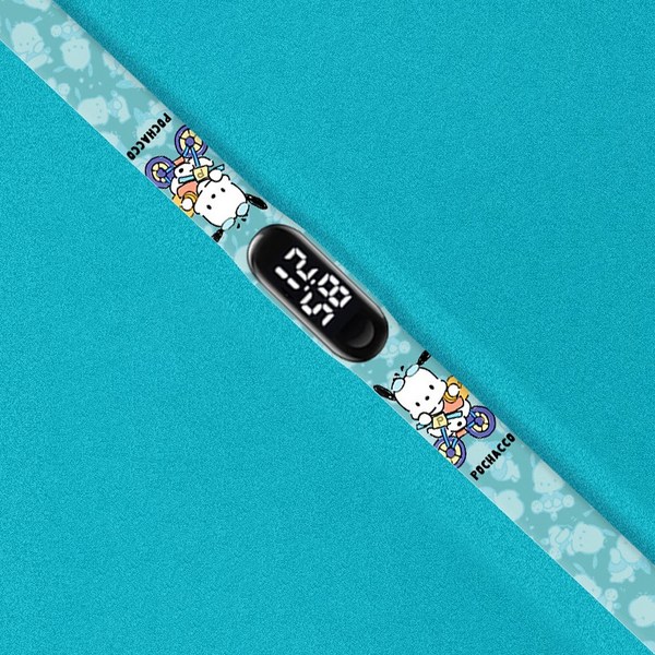 (당일배송) 산리오 포차코 캐릭터 LED시계 팔찌시계 방수시계 8color 어린이집 선물 유치원 선물 학교입학 졸업 선물 생일선물 교회행사 선물 선물