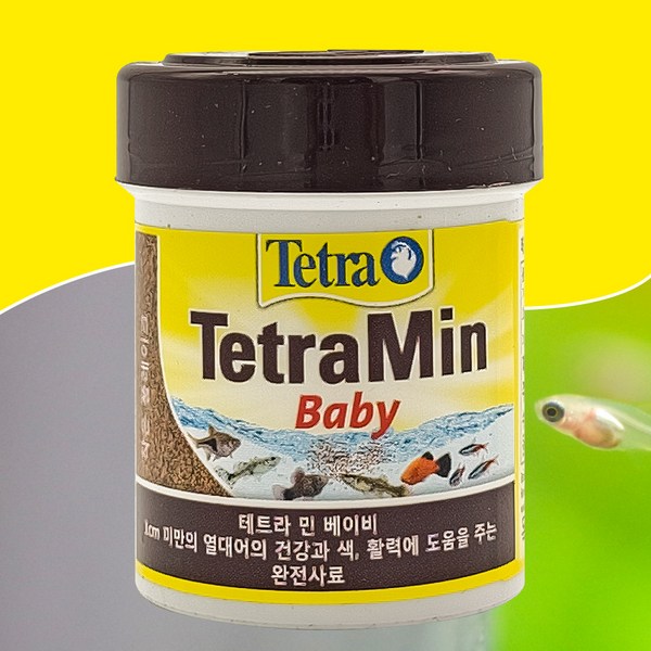 테트라 민 베이비 66ml 30g 열대어 관상어 사료