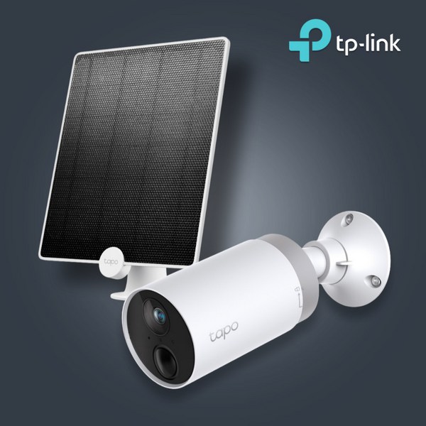  티피링크 Tapo C420 Tapo A200 400만화소 스마트 배터리 홈캠 태양광 패널 세트 상품 