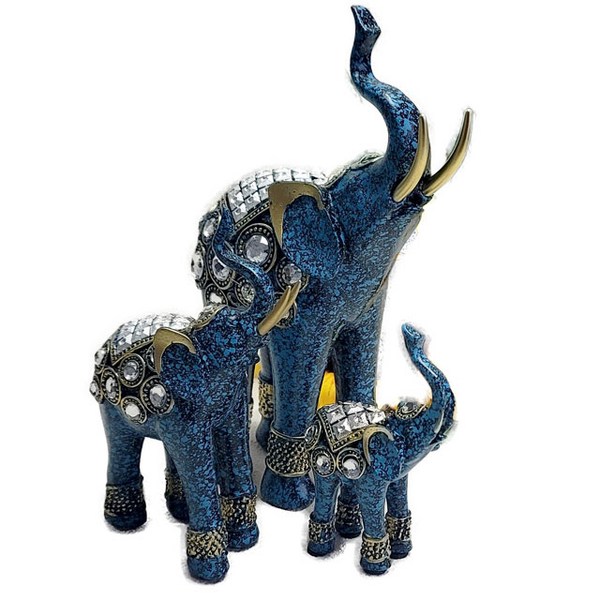 마블 푸른 코끼리 두마리 세트 세마리 세트, 세마리세트