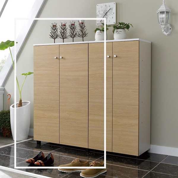  해피아이 콜론 속깊은 신발장 수납장 신발정리함 신발정리대, 콜론 800 신발장, 오크 