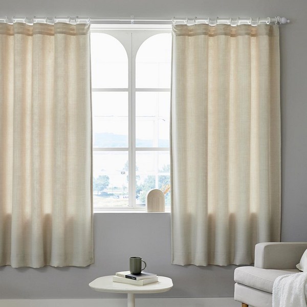  모던하우스 ON 린넨스타일 3중방한 3도씨커튼 