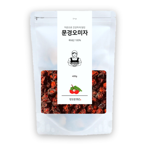 국산 문경 오미자 햇 건 말린 세척, 1개, 1개입, 400g