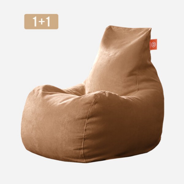 보니타 빈백 초대형 SF501 스웨이드 빈백소파 1+1, 차콜/차콜