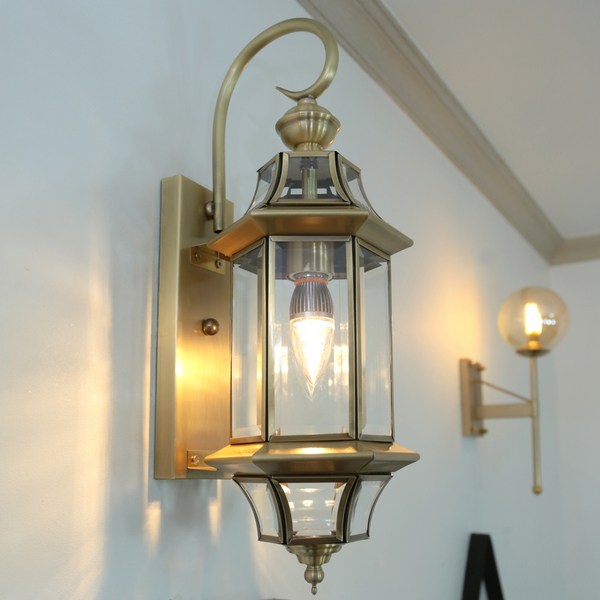 조명1번지 프리미엄벽등 A 외부벽등 카페조명 매장외벽등, 프리미엄벽등 A-LED촛대구(노란빛)