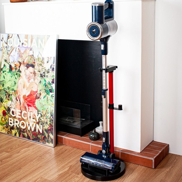 스탠드 무선 청소기 거치대, 스탠드 무선 청소기 거치대 화이트