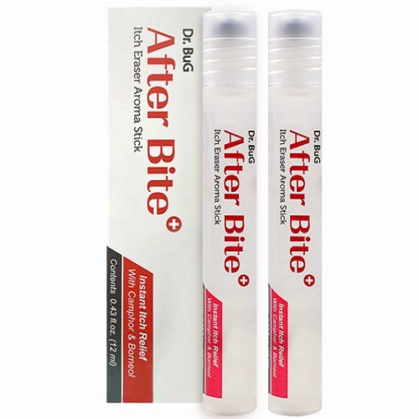 닥터버그 애프터 바이트 이치 이레이져 아로마 스틱, 12ml, 2개