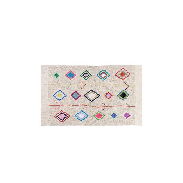 로레나카날 워셔블 코튼 러그 - 카롤네온 보헤미안 모로코 핸드메이드