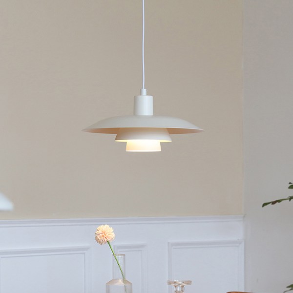 루이스 PH4/3펜던트 식탁등 LED 전구 포함, 화이트-삼색변환램프증정