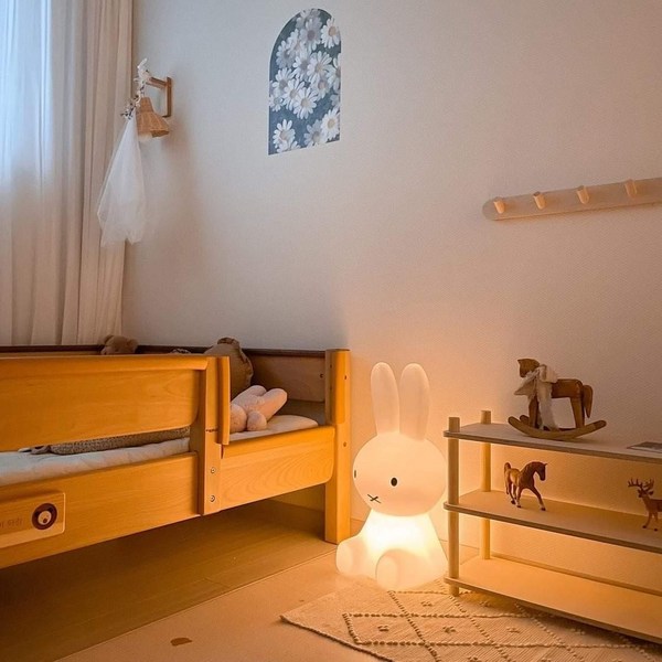  (당일배송) 토끼 무드등 - 리모콘 무선 수유등 (완제품 KC 인증 수면등), mini 토끼 