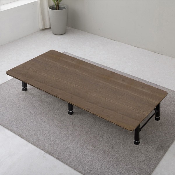 이반가구 4단 쌍다리 좌식 접이식 테이블, 엔틱옹이