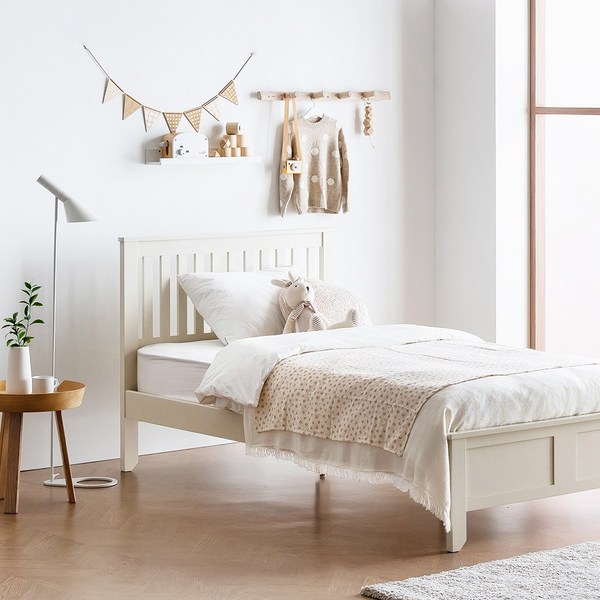  [선착순50조 50 000원 할인] 레이디가구 스칸딕 데일리 핀란드 원목 침대 SS/Q 슈퍼싱글 퀸 이케아st 침대 프레임 방문설치, 아이보리, 03) SS+17cm 미니포켓 