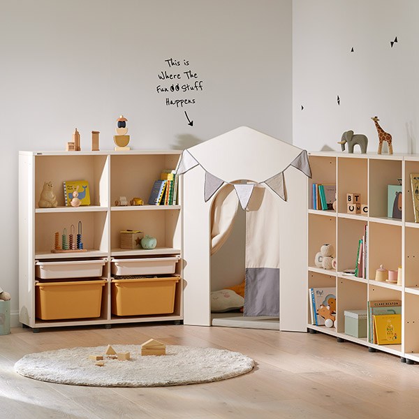  [일룸]에디키즈 리딩하우스 세트2(PL책장 기본책장), 아이보리허니옐로우(IVHY) 