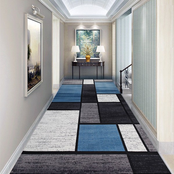  BRINCH 당일발송 북유럽 패턴 롱카페트 