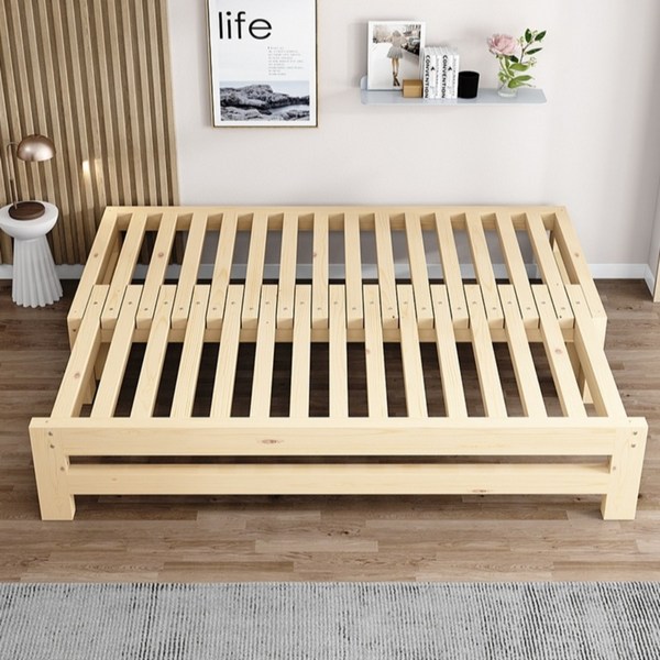 침대프레임 확장 보조 연장 늘리기 길이조절 사이드, 폭 70cm 길이(110-200)cm