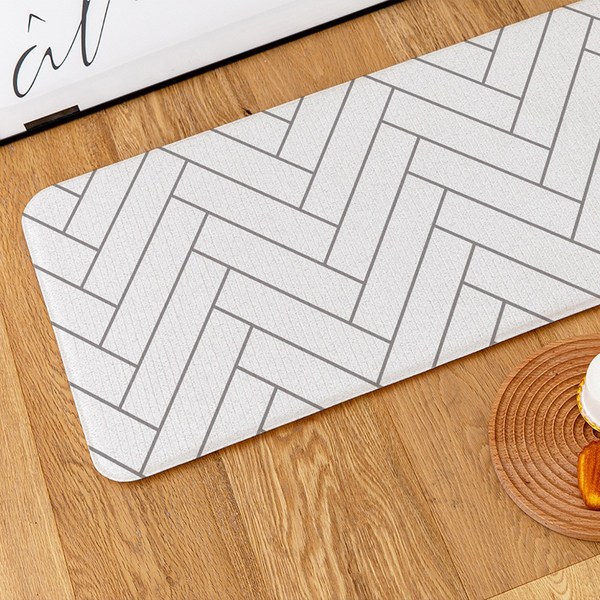 파크론 양면 주방매트, 어반헤링본