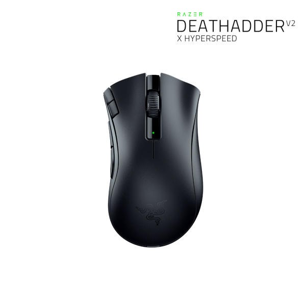  레이저 DeathAdder V2 X HyperSpeed 무선 마우스 RZ01-0413, 블랙 