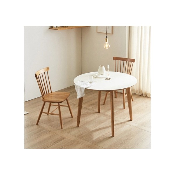 [오노홈] 오크원형테이블(1100) 라운드 카페테이블 원형식탁 2인용 4인용테이블, 상세 설명 참조, 상세 설명 참조