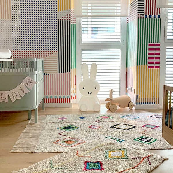 로레나카날 워셔블 면 러그 카롤네온 140x200cm