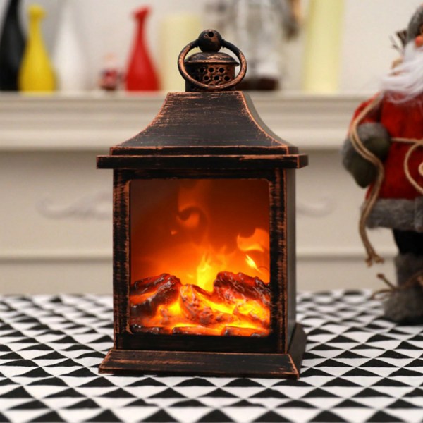  불타는 무드등 불멍 LED 차박 집들이 생일 개업 선물 캠핑 인테리어 벽난로, B형 