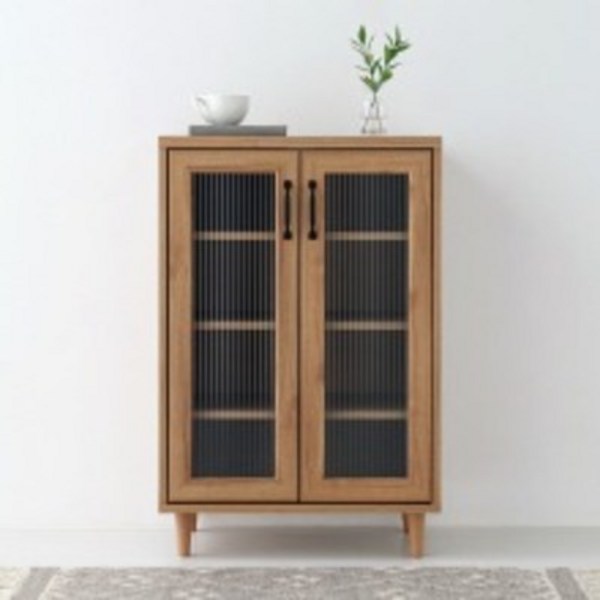 마켓비 LETANTO 2문 수납장 VRM9060G, 캄포어베니어