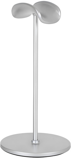 스카이 웰 알루미늄 헤드폰 스탠드 거치대, 실버, SKY-HDH1