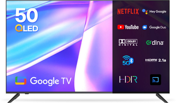 [10% 환급가전] 이노스 4K UHD QLED KU시리즈 구글 스마트 TV, 125cm(50인치), S5011KU, 스탠드형, 고객직접설치