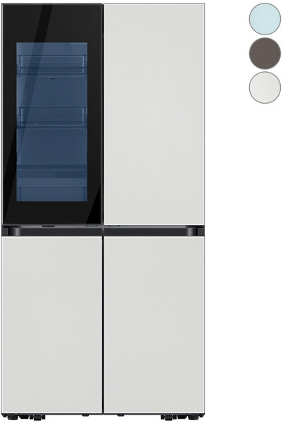 [색상선택형] 삼성전자 비스포크 키친핏 4도어 냉장고 596L 방문설치, RF60DB9342AP