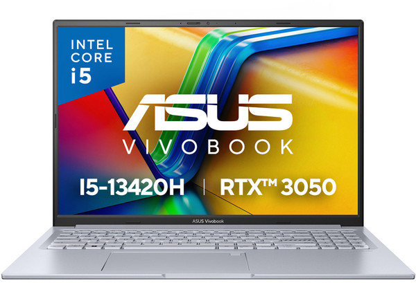 에이수스 2025 비보북 16X 코어i5 인텔 13세대 지포스 RTX 3050, 쿨실버, 512GB, 16GB, Free DOS, K3605VC-RP400