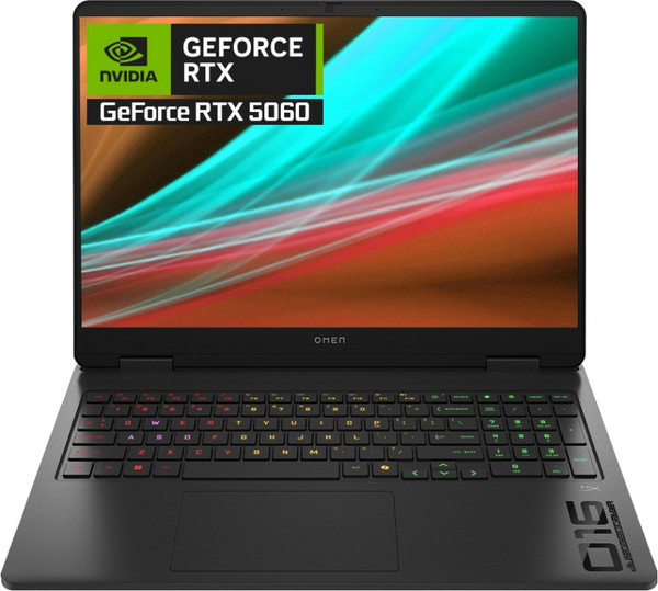 HP 2025 오멘 16 슬림 코어Ultra7 인텔 15세대 지포스 RTX 5060, Shadow Black, 512GB, 16GB, Free DOS, 16-an0004tx