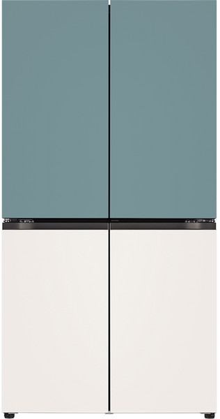 [10% 환급가전] [색상선택형] LG전자 오브제 870L 매직스페이스 메탈 4도어 디오스 냉장고 방문설치, T873MTE111