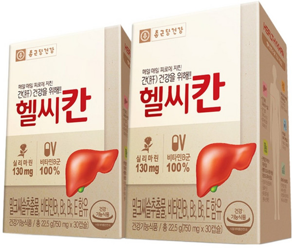 종근당건강 헬씨칸, 30정, 22.5g, 2개