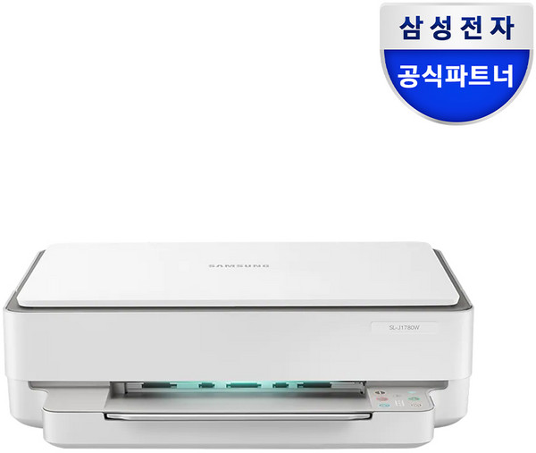 삼성전자 가정용 WiFi 무선 컬러 잉크젯 복합기 SL-J1780W + 잉크, (삼성정품잉크포함) SL-J1780W
