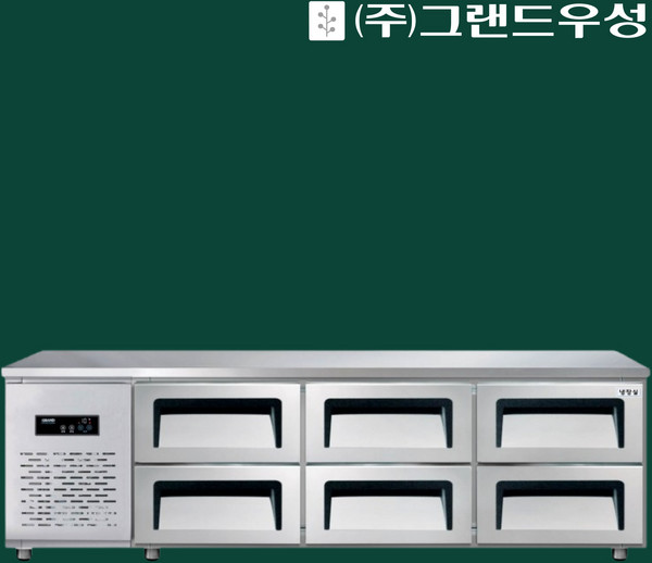 우성 1800 낮은서랍 (폭800) 냉장고 GWFM-180LDT 간냉식, 단품