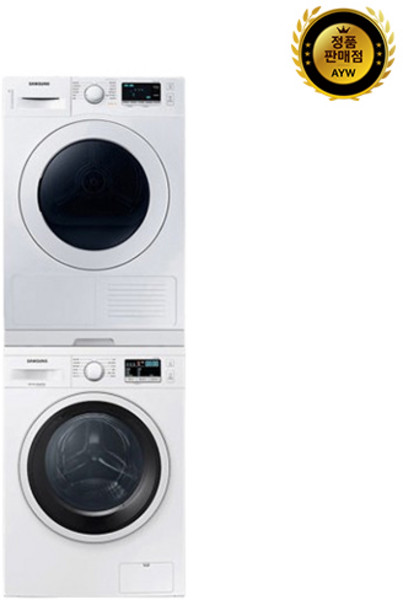 삼성 드럼세탁기 건조기 세트 WW90T3000KW+DV90T5440KW 9kg+9kg 화이트색상, 화이트