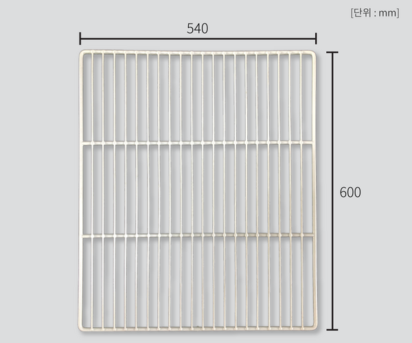 우성 업소용 냉장고 45박스 수직 선반(W540*H600) 고리포함