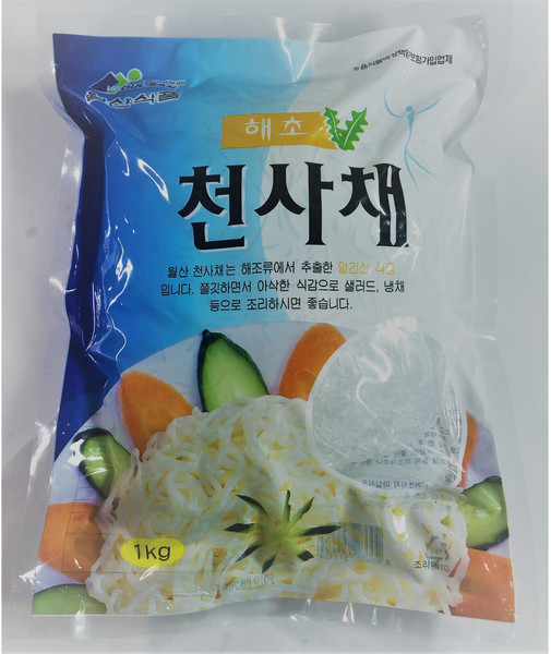 월산식품 50년 전통 천사채 (굵은사이즈 샐러드용) / 1kg, 3개