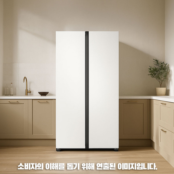 [삼성전자] RS84DB5002CW Bespoke 양문형 냉장고 852L 프리스탠딩 2등급 폐가전수거 추가비없음