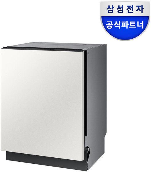 삼성전자 비스포크 14인용 AI 식기세척기 열풍건조 DW80F75L1U01 오토오픈도어 심리스디자인 에너지효율 1등급, 방문설치, 코타화이트