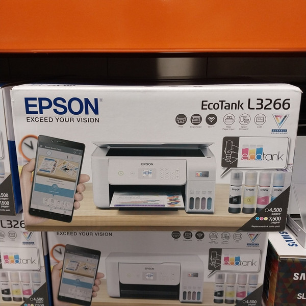 EPSON 엡손 잉크젯 복합기 L3266 인쇄 복사 스캔 가정용 사무용 프린터기 / 코스트코