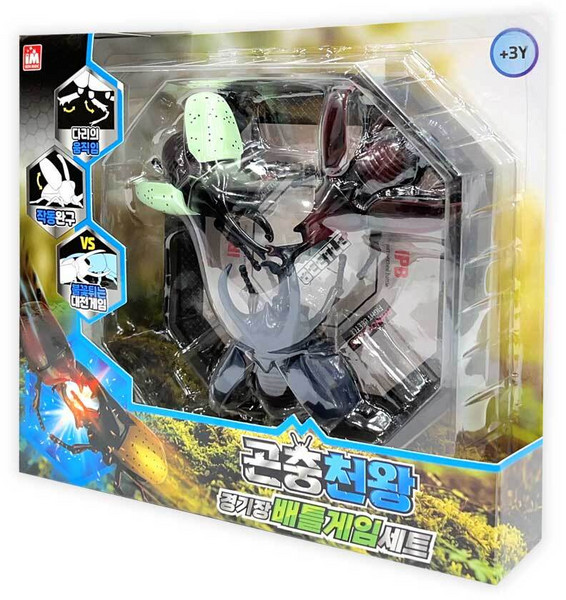 곤충천왕 경기장 배틀게임 세트, 그린, 1개