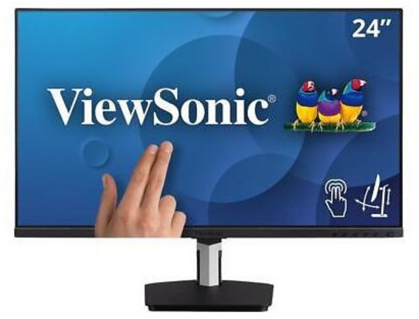 뷰소닉 TD2455 24인치 1080p IPS 10포인트 멀티터치 스크린 모니터 with Adva, 1개