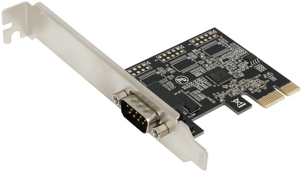 (NEXI) RS232 시리얼 1포트 PCI-Express카드 LP브라켓, 1개