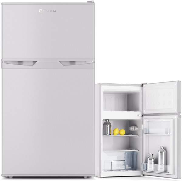 마루나 소형 냉장고 85L 일반 미니 원룸, 실버, BCD-95HS