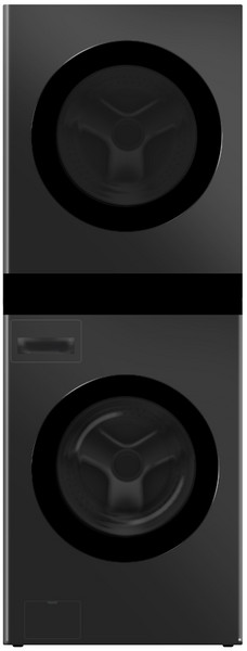 [10% 환급가전] LG전자 트롬 오브제컬렉션 워시타워 컴팩트 드럼세탁기 + 건조기 세트 W10BN 13kg + 10kg [방문설치], 플래티늄 블랙