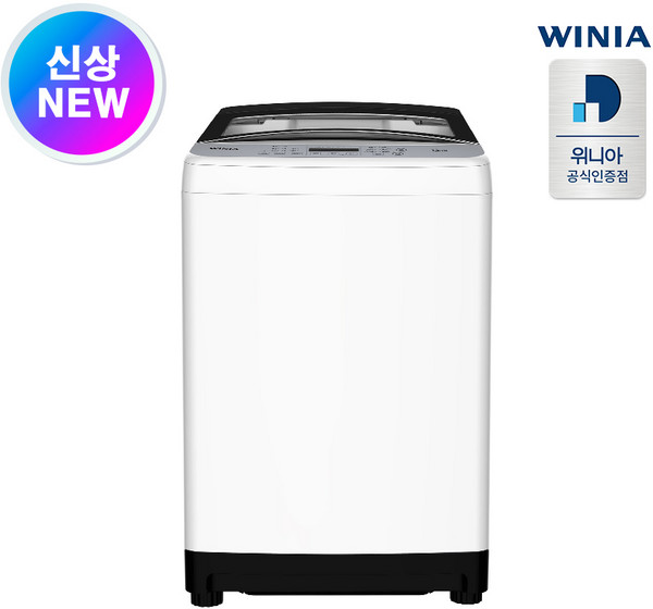 위니아 12kg 저소음 세탁기 통돌이 원룸 사무실 스타드럼 화이트 EWF12WG1W(A)