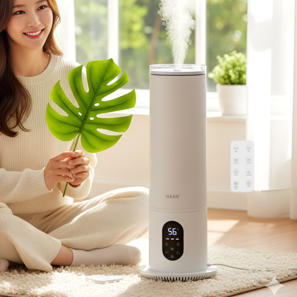 [자동습도조절 UV살균]한경희 대용량 가습기 비오바디 신생아 타워형 통세척, GF-H300A
